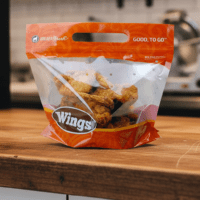 Chicken Wings Bags Vented with Handle