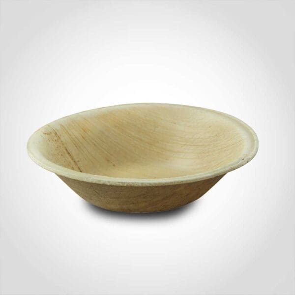 Palm Leaf Mini Bowl - 6oz 4.7 x 1 inches