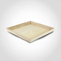 Heavy Duty Wooden Tray 12.2 x 12.2 x 1.5 inches