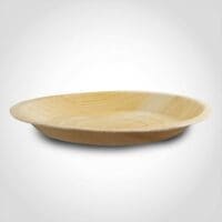 Round Palm Leaf Dinner Plate