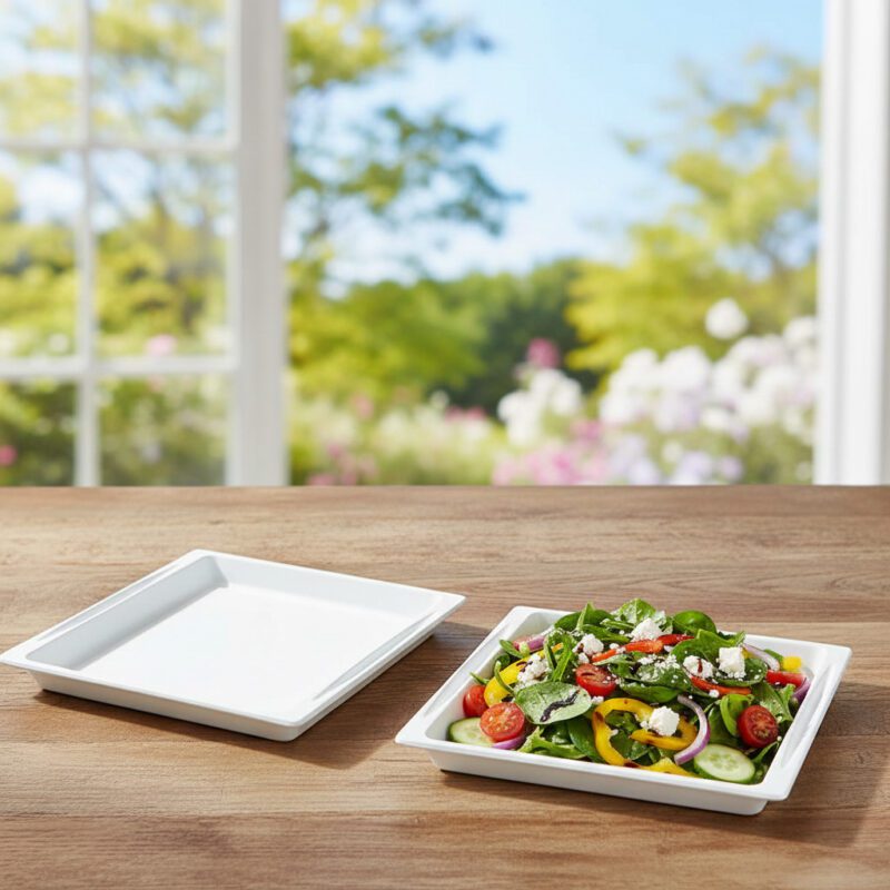 260467-White-Sugarcane-Tray-Atlas White Sugarcane Tray Atlas compostable and eco friendly