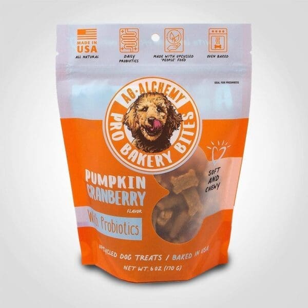 Pro Bakery Bites Doggie Treats Pumpkin Cranberry 8oz - 12 PACK (48200)