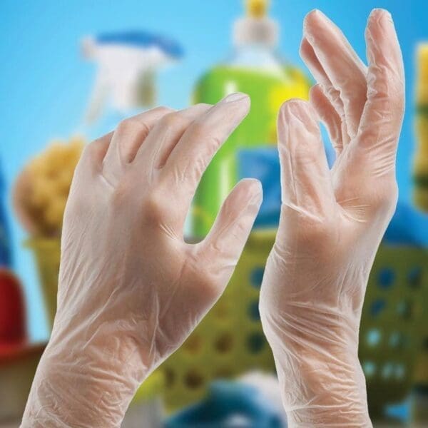 Vinyl Gloves (No Powder) Small - 100 Pack (130035)