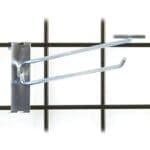 Gridwall Scanner Hook 12" - Zinc - 100 PACK (340234)