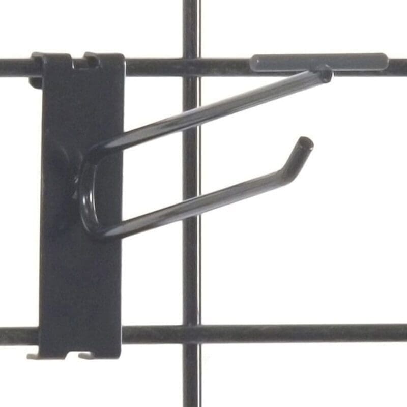 Gridwall Scanner Hook 6″ – Black – 100 PACK (340031) 1 Gridwall Scanner Hook 6" - Black - 100 PACK (340031)