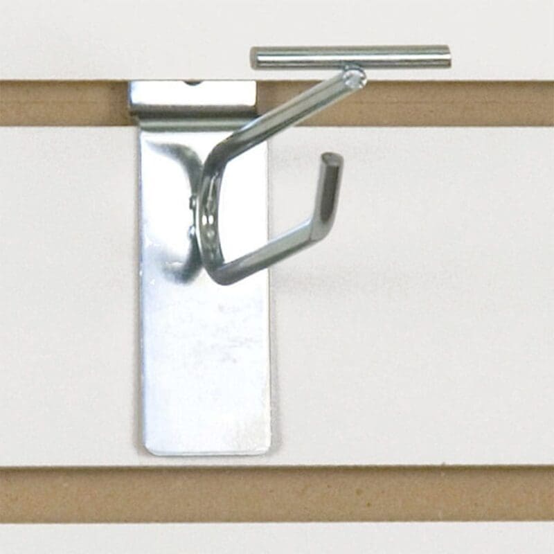 Slatwall Scanner Hook 4″-Zinc Finish – 100 PACK (340136) 1 Slatwall Scanner Hook 4"-Zinc Finish - 100 PACK (340136)