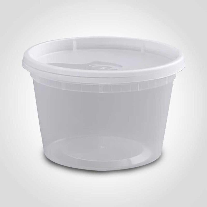 261305 Deli Container Heavy Duty 16oz with Clear Lid