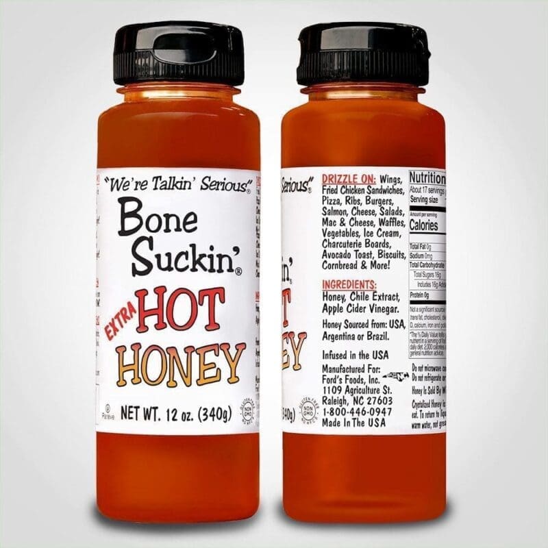Bone Suckin Extra Hot Honey 12 oz – 12 PACK (46160) 1 Bone Suckin Extra Hot Honey 12 oz - 12 PACK (46160)