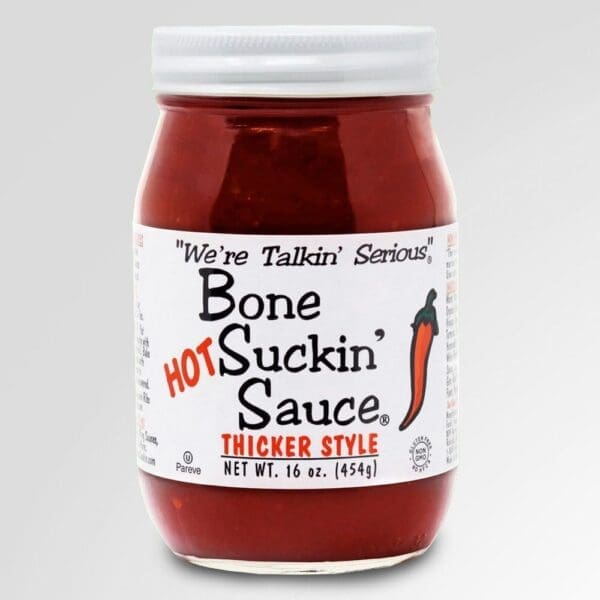 Bone Suckin Sauce Hot Thicker Style BBQ Sauce