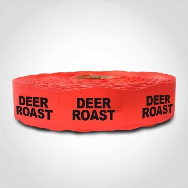 Deer Roast Label - 1000 Pack (590918)