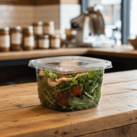 Deli Container Square Tamper Evident 16oz