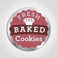 Fresh Baked Cookies Labels- 1 roll of 500 (590954)