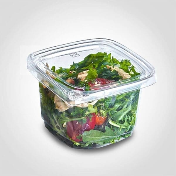 Square Deli Container Tamper Evident 16 oz