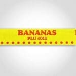 close up of banana tape