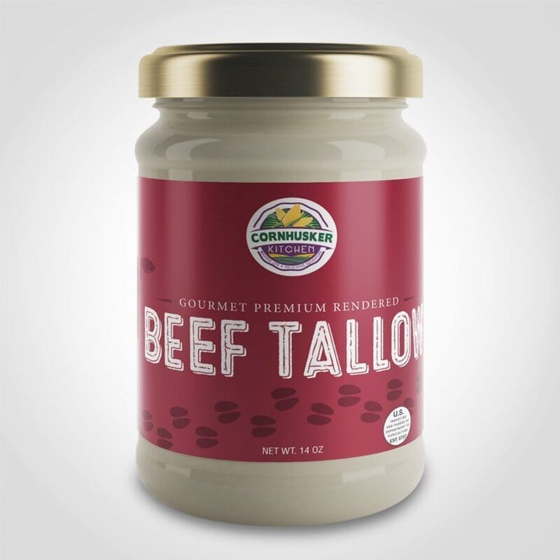 Premium Rendered Beef Tallow 14oz – 6 PACK (49941) 1 Premium Rendered Beef Tallow 14oz - 6 PACK (49941)