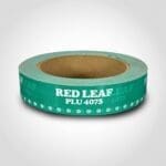 Red Leaf PLU 4075 Tape