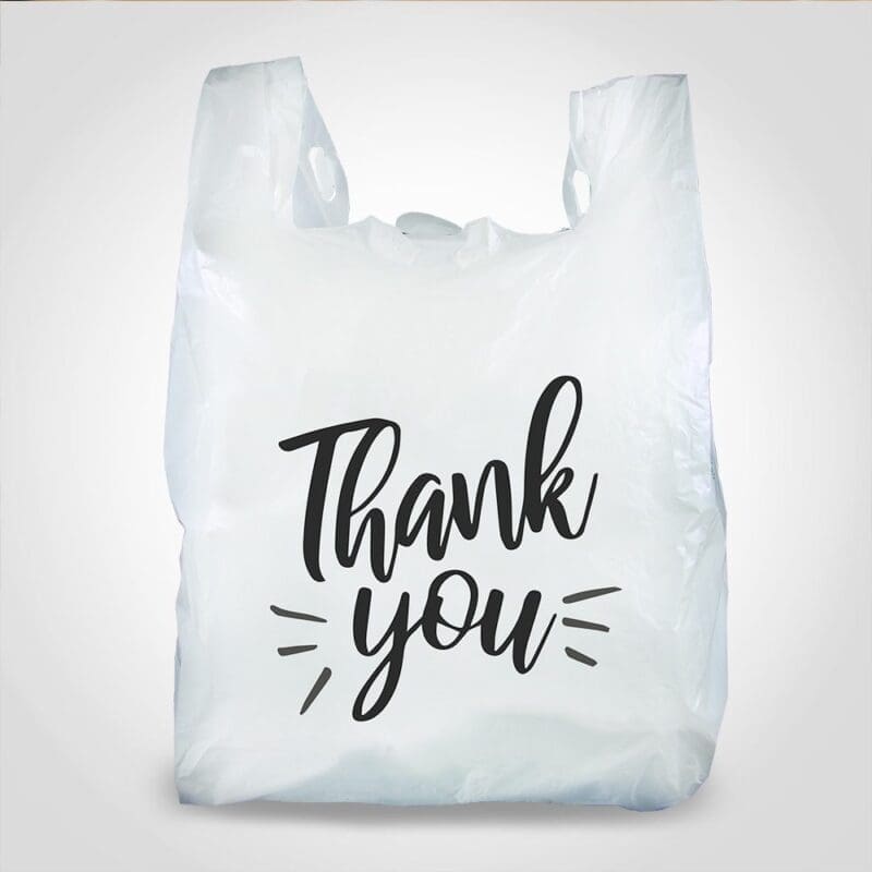 Thank you T-Shirt Bag – 1000 Pack (100024) 1 Thank you T-Shirt Bag - 1000 Pack (100024)