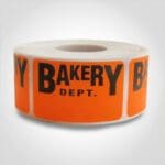 bakery department sticker with room to write