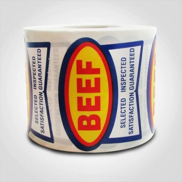 Beef Label - 500 Pack (500482)