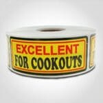 excellent for cookouts meat sticker