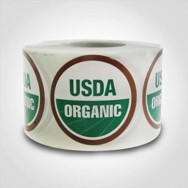 Organic USDA Logo Label - 1 roll of 500 (590041)