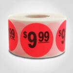 $9.99 label sticker