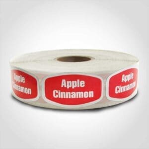 Apple Cinnamon Label - 1 roll of 1000 (568098)