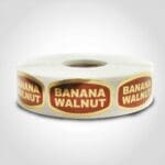 Banana Walnut Label - 1000 Pack (568108)