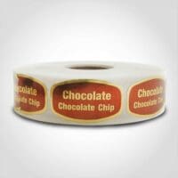 Chocolate Chocolate Chip Label - 1 roll of 1000 (568109)