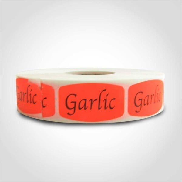 Garlic Label - 1 roll of 1000 (580009)