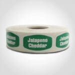 Jalapeno Cheddar Sticker Labels
