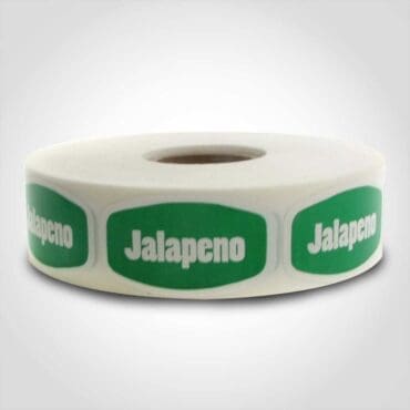 Jalapeno Sticker Labels