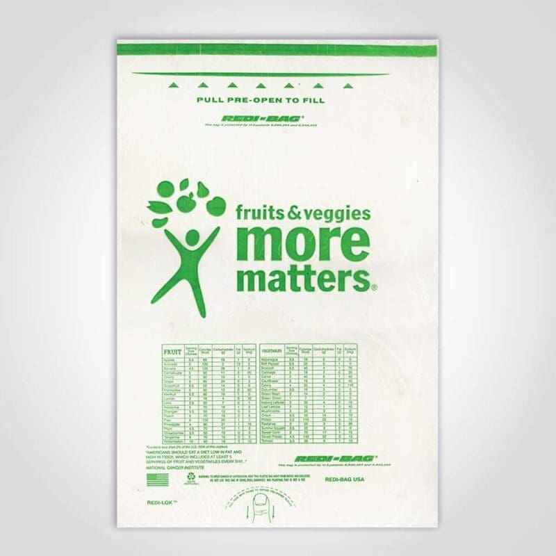 Produce Roll Bag Pre-Opened More Matters 12″ x 17″ – 3000 Pack (100557) 1 Produce Roll Bag Pre-Opened More Matters 12" x 17" - 3000 Pack (100557)