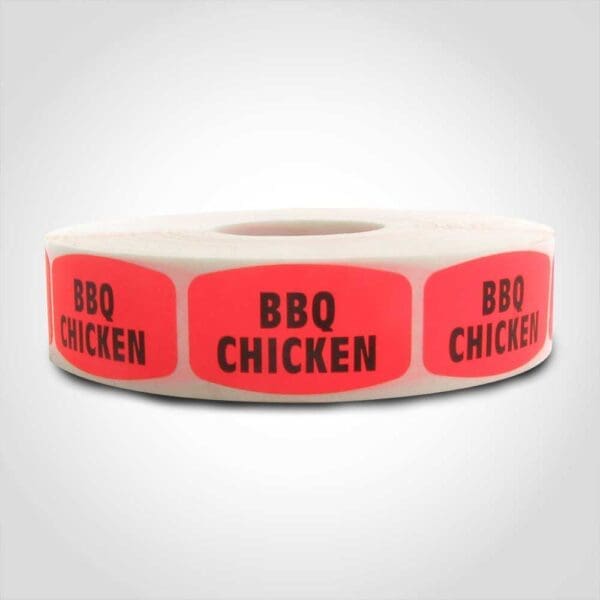 BBQ Chicken Label - 1 roll of 1000 (520003)