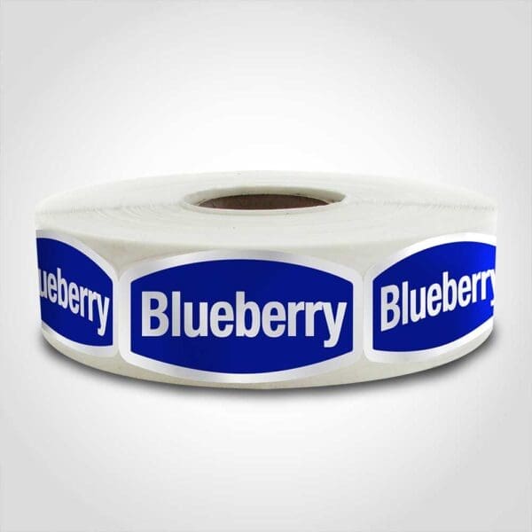 Blueberry Label - 1 roll of 1000 (568009)