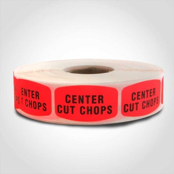 Center Cut Chops Label - 1 roll of 1000 (540138)