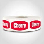 cherry label sticker
