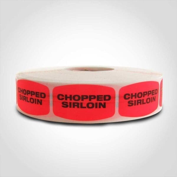 Chopped Sirloin Label - 1 roll of 1000 (540031)