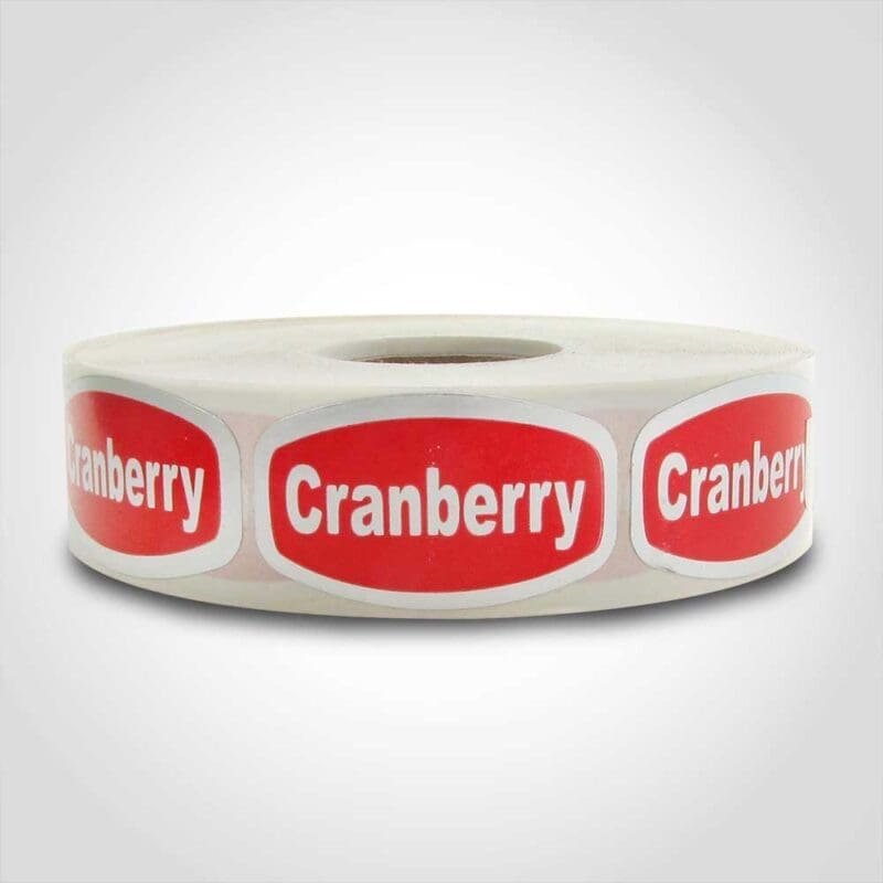 Cranberry Label - 1 roll of 1000 (568024)
