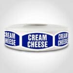 cream cheese label sticker
