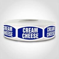 Cream Cheese Label - 1 roll of 1000 (568025)