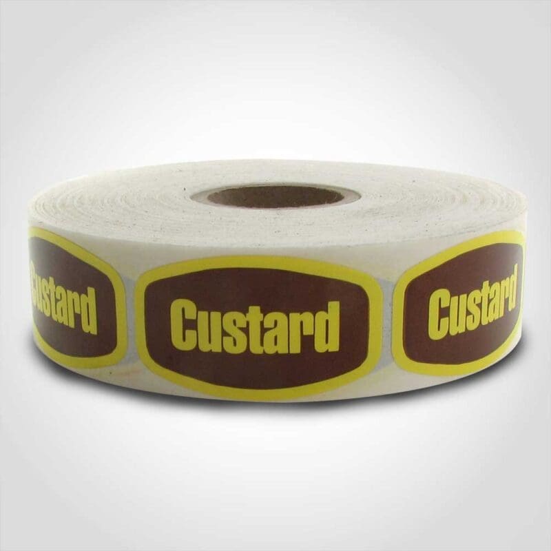 Custard Label - 1 roll of 1000 (568028)
