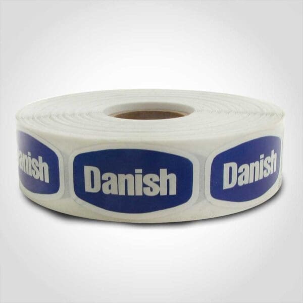 Danish Flavor Label - 1 roll of 1000 (568029)