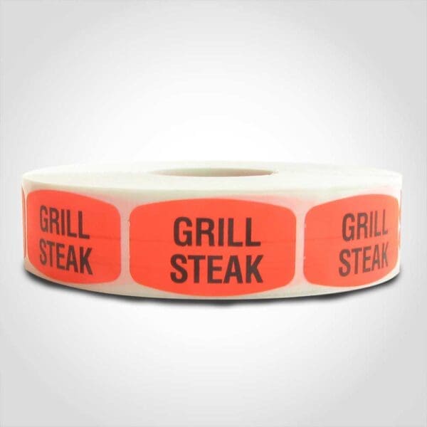 Grill Steak Label - 1000 Pack (540257)