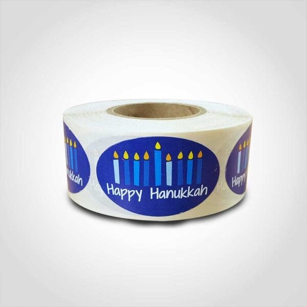 Hanukkah Label - 1 roll of 500 (510182)