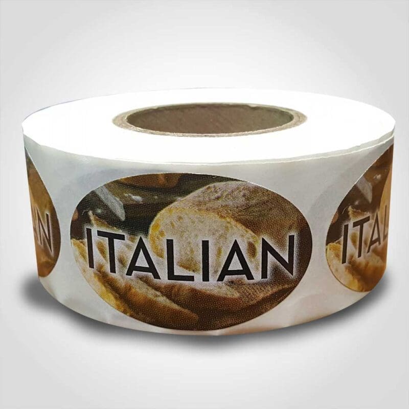 Italian Bread Label – 1 roll of 500 (560045) 1 Italian Bread Label - 1 roll of 500 (560045)
