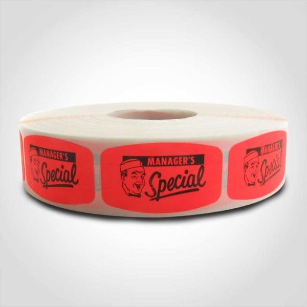 Managers Special Label - 1 roll of 1000 (510060)