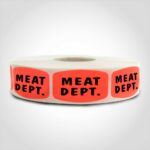meat department meat label sticker