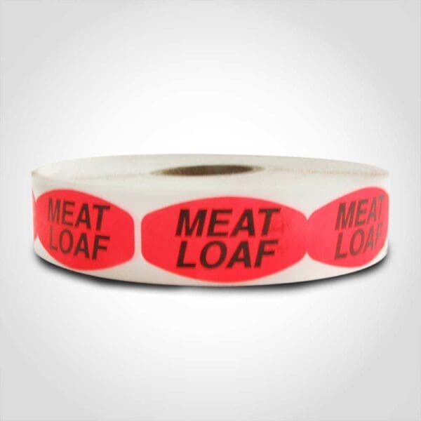 Meat Loaf Label - 1 roll of 1000 (520038)