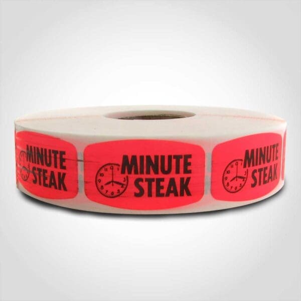 Minute Steak Label - 1 roll of 1000 (540070)